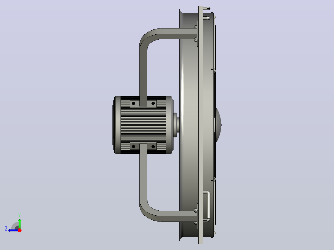 ZF058-6轴流风机[ZF058-6]右视图