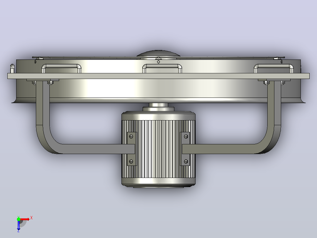 ZF058-6轴流风机[ZF058-6]俯视图