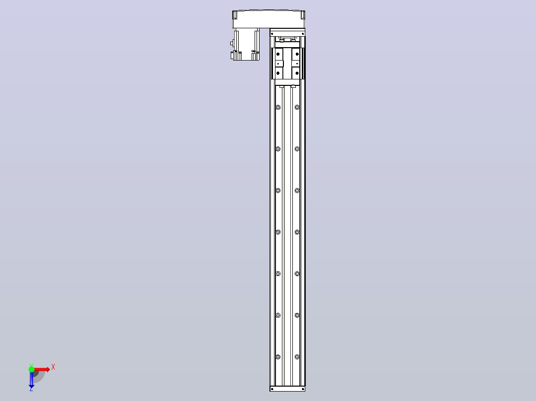 钢基模组TPA-KSR-8610C-840A1-ML-H0俯视图