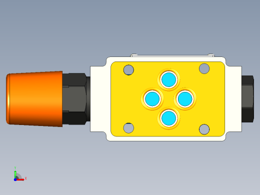 Z2FS6A-2-4XJ-S叠加式单向节流阀前视缩略图