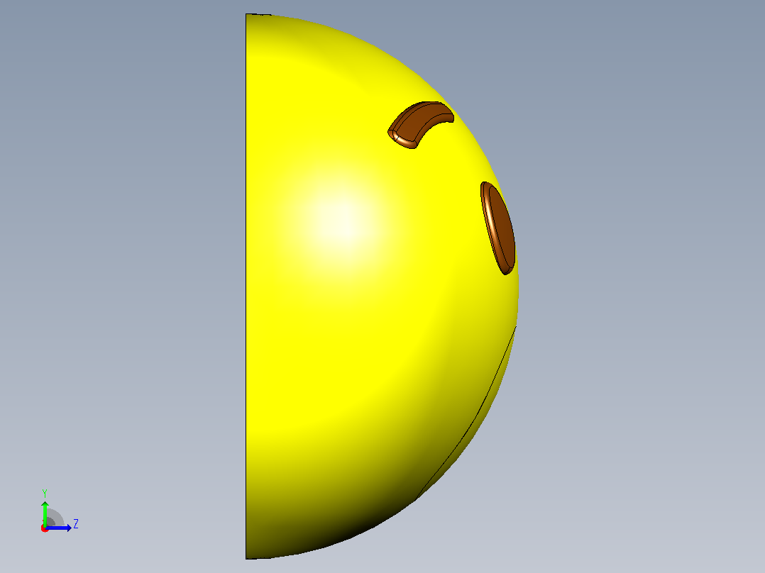EMOJI 惊讶左视图