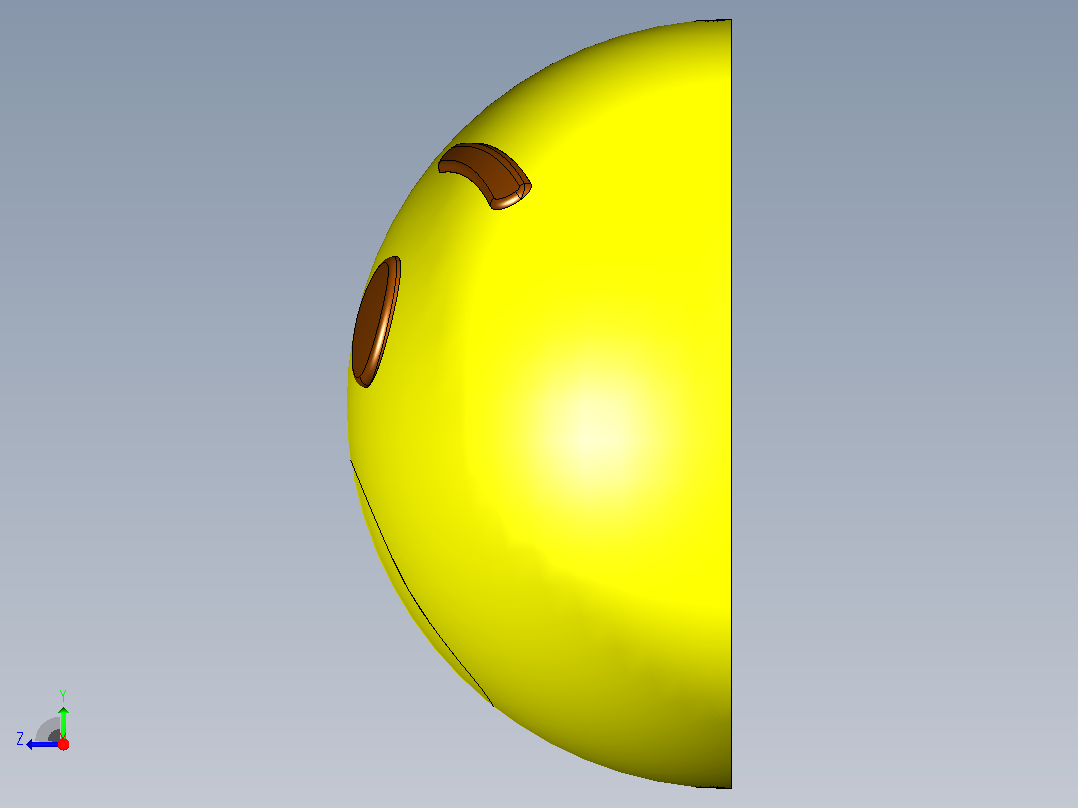EMOJI 惊讶右视图