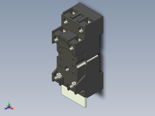 菲尼克斯通用继电器ECOR-2-BSC2-RT_2X21主视缩略图