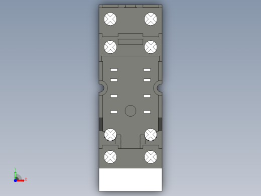 菲尼克斯通用继电器ECOR-2-BSC2-RT_2X21前视缩略图