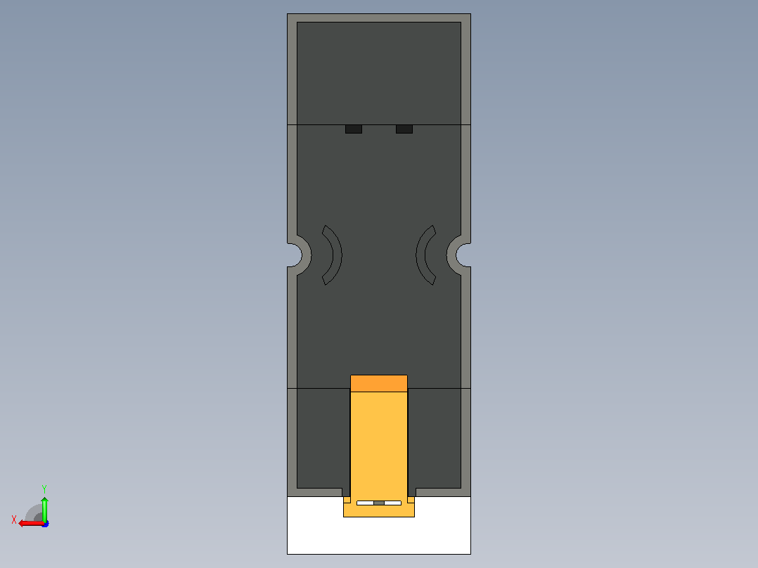 菲尼克斯通用继电器ECOR-2-BSC2-RT_2X21后视图