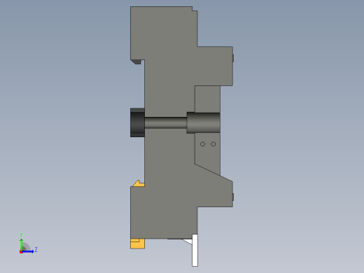 菲尼克斯通用继电器ECOR-2-BSC2-RT_2X21左视缩略图