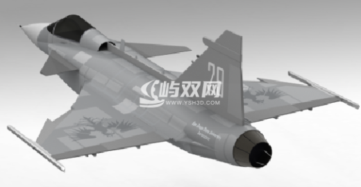鹰狮飞机造型缩略图
