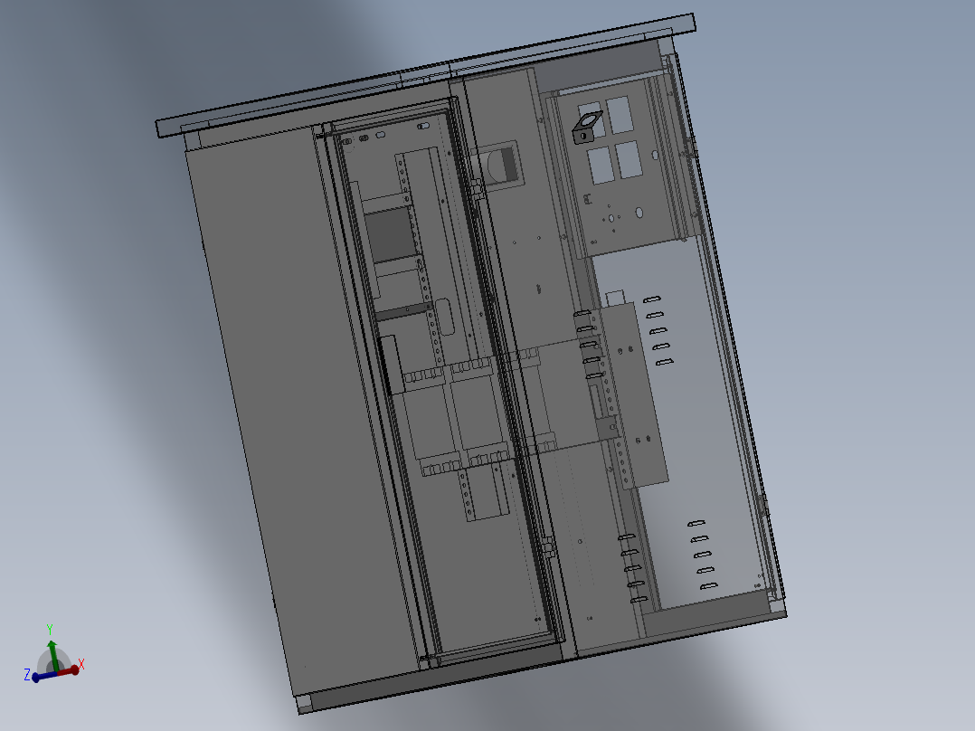 落地式配电箱-钣金件