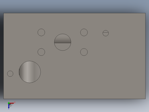 液压阀块SW2013俯视缩略图
