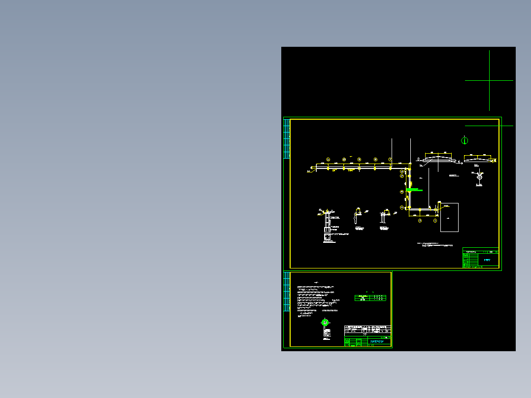 某锅炉房蒸汽管道设计图