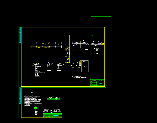 某锅炉房蒸汽管道设计图缩略图