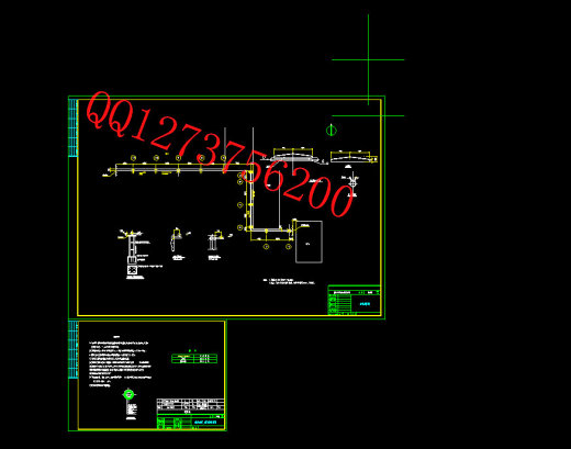 某锅炉房蒸汽管道设计图缩略图