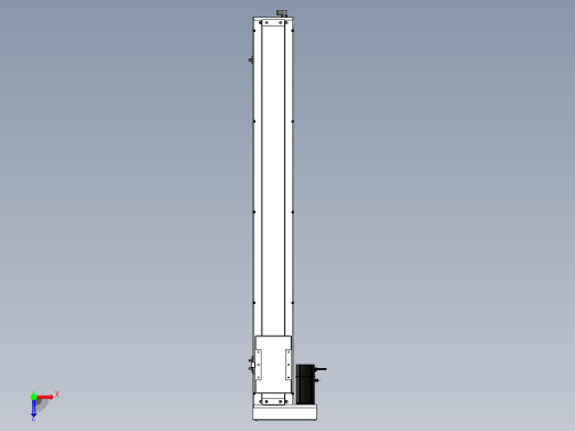 Toyo东佑达直线模组-ECH14-1000-BL-200W+煞車俯视缩略图