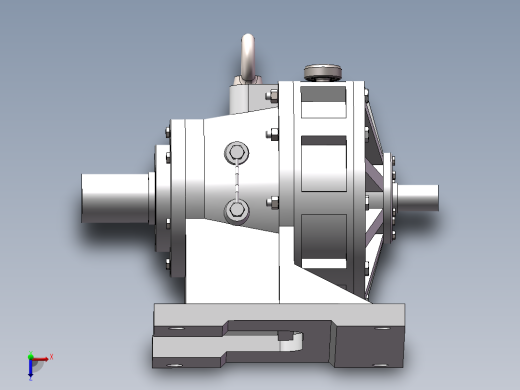 摆线针轮减速器三维建模图纸 Solidworks2016设计
