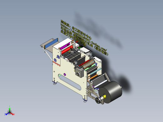 A1_360分条切片机-带超声波纠偏自动化设备