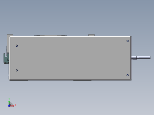MTH丝杆半封闭模组MTH22-BL-750W前视缩略图