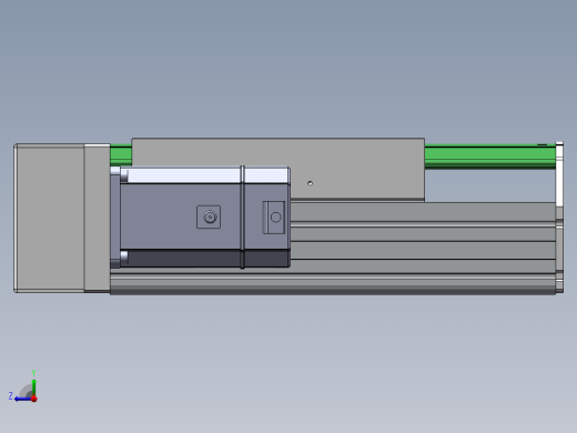 MTH丝杆半封闭模组MTH22-BL-750W右视缩略图