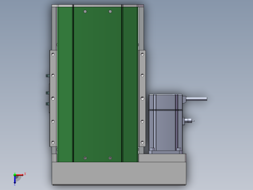 MTH丝杆半封闭模组MTH22-BL-750W俯视缩略图