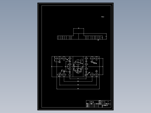 开合螺母座机械加工工艺规程及工艺装备夹具设计【含CAD图和全套卡片】