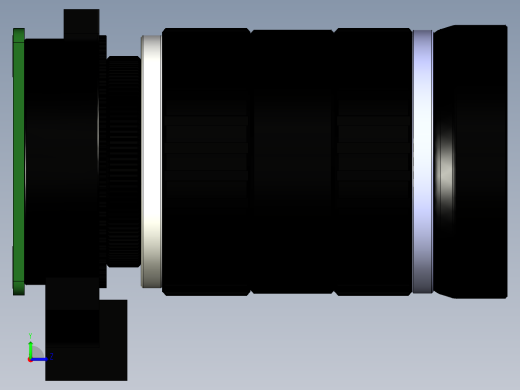 Raspberry树莓派4外壳摄像头左视缩略图