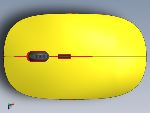无线鼠标俯视缩略图