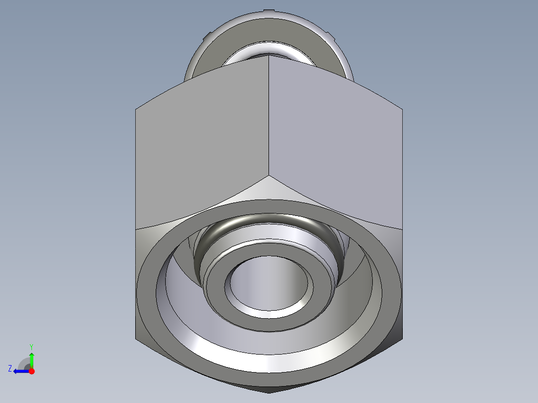 0C46系列-24°重型45°头右视图