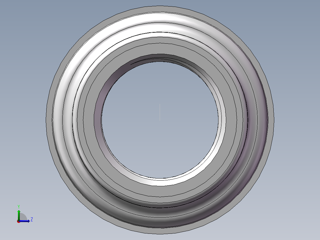 管箍-异径有边 DN32-DN20左视图