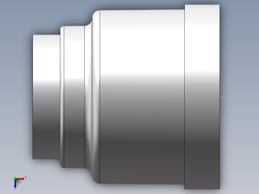 管箍-异径有边 DN32-DN20俯视缩略图