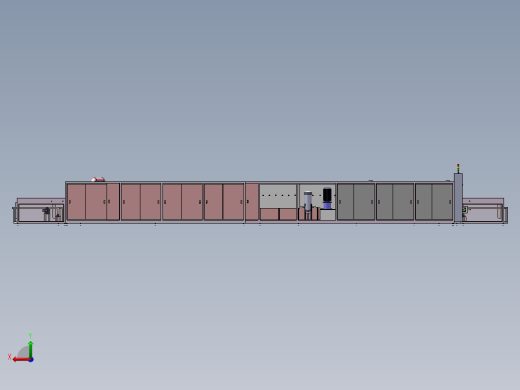隧道式清洗干燥机后视缩略图