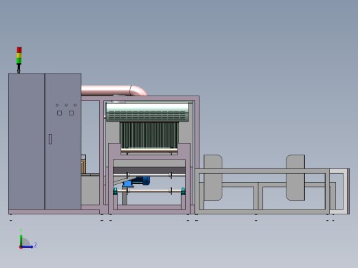 隧道式清洗干燥机左视缩略图