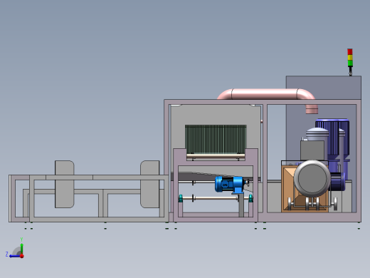 隧道式清洗干燥机右视缩略图