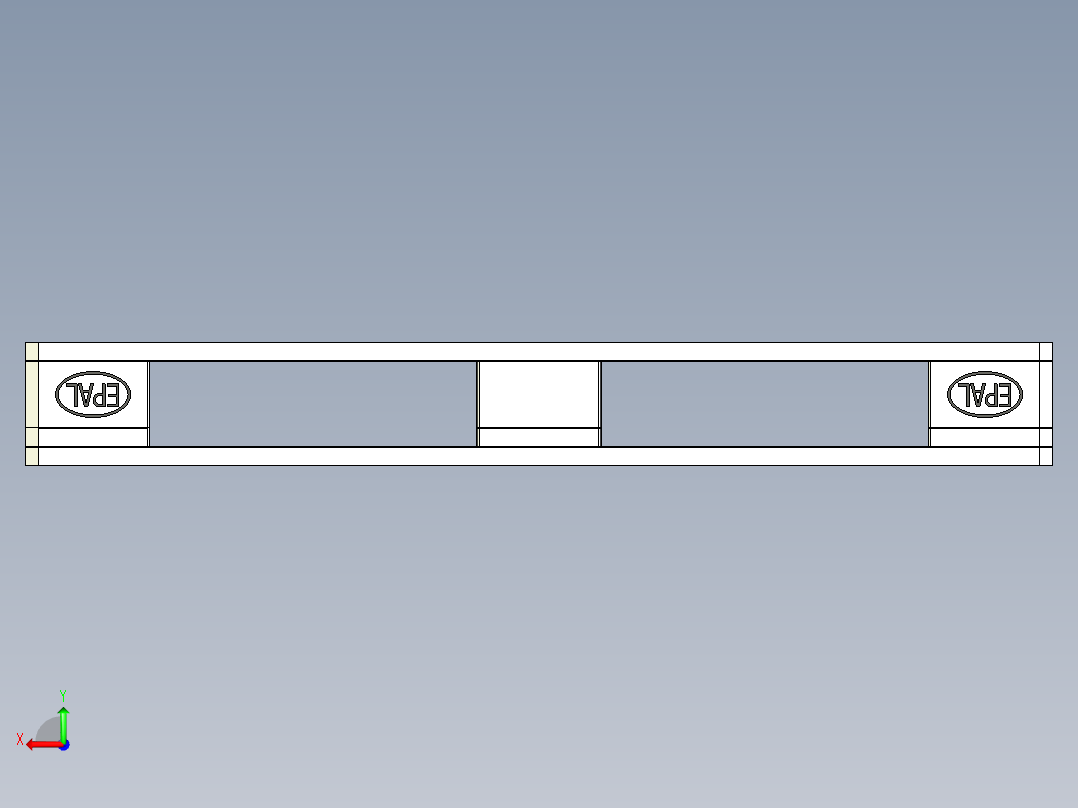 托盘 设计模型 (5)后视图