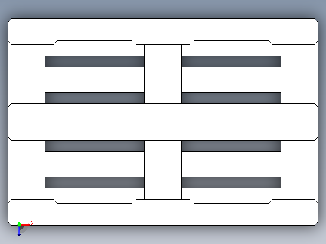 托盘 设计模型 (5)俯视图
