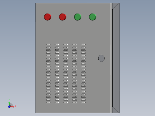 电气开关柜electric-switch-board-cabinet-1.snapshot.1-sw 机械设计素材前视缩略图