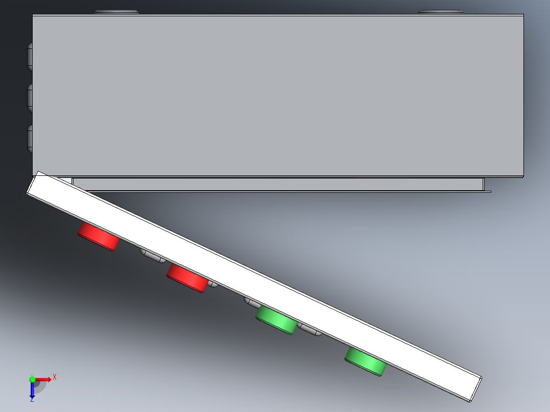 电气开关柜electric-switch-board-cabinet-1.snapshot.1-sw 机械设计素材俯视图