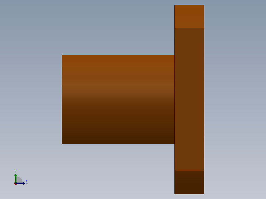 S39 直线轴承左视图
