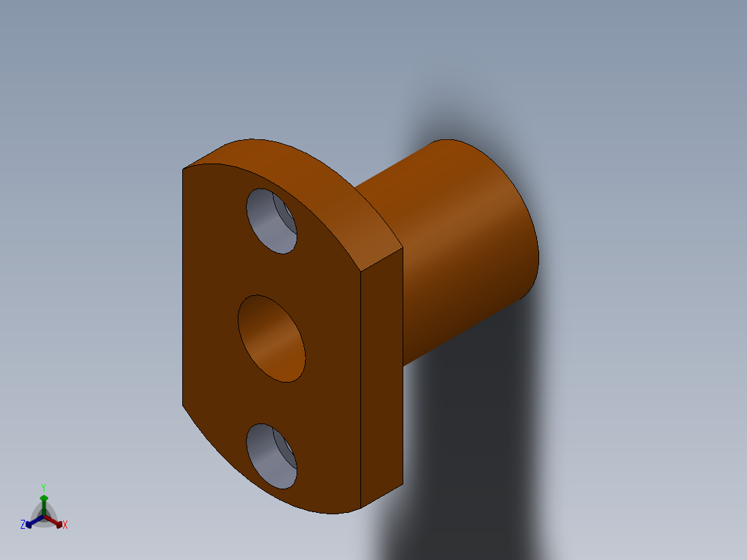 S39 直线轴承正等轴测图
