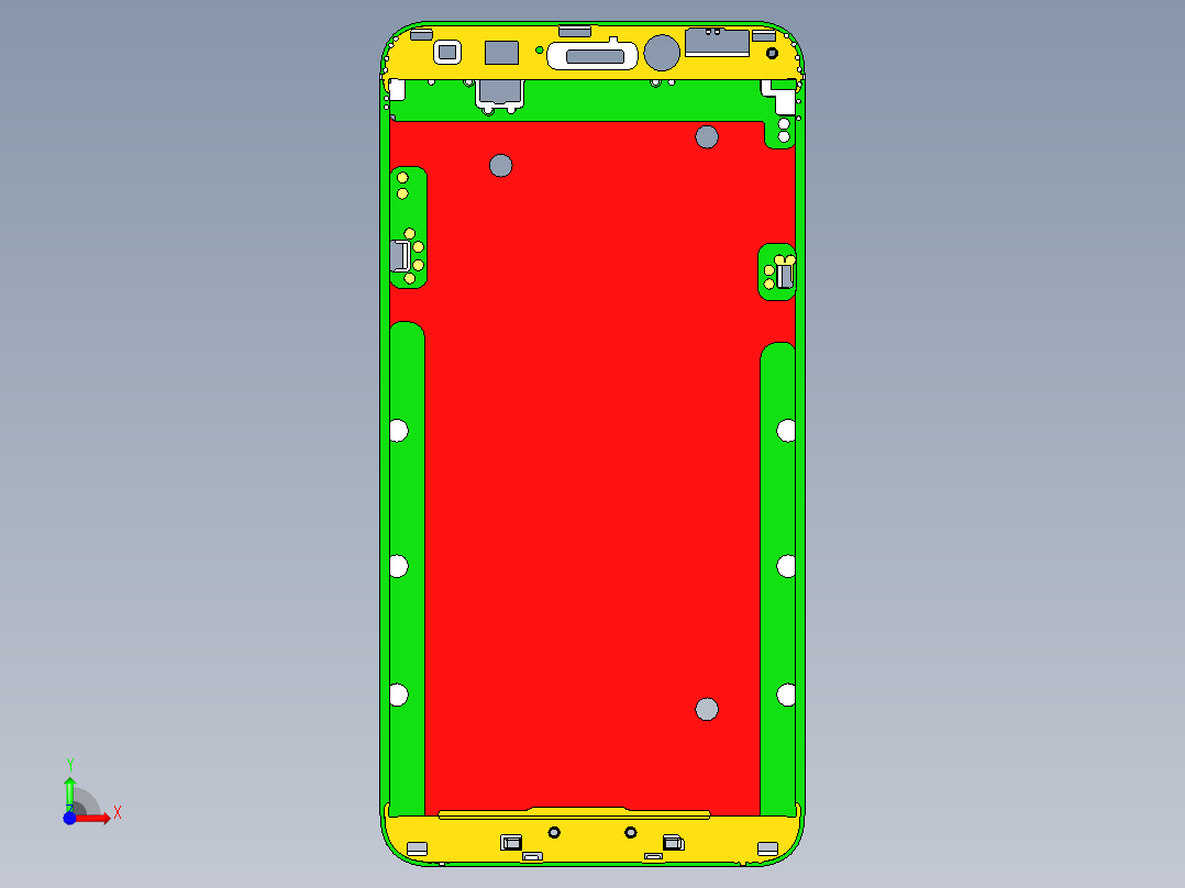 S1-CNC5笔记本CNC工装夹具三维模型-20150117前视图