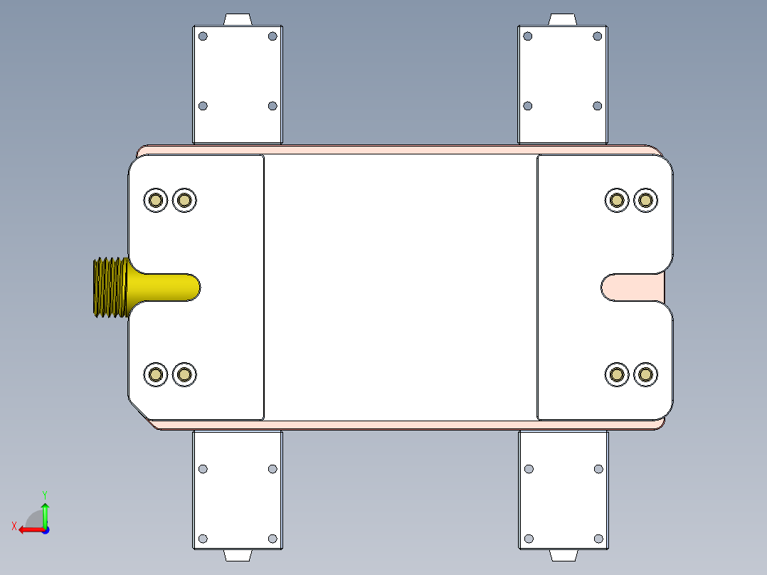 X1-笔记本CNC工装夹具三维模型CNC2-0122后视图