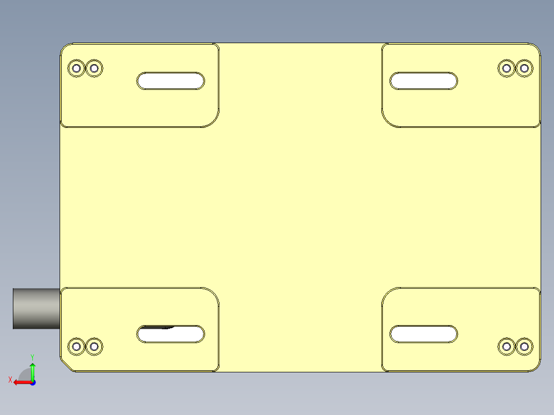 UX305-C-笔记本CNC工装夹具三维模型CNC2后视图