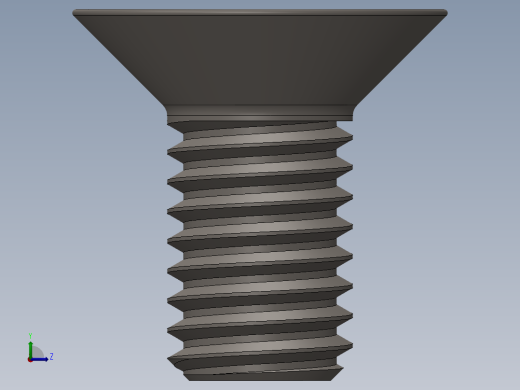 Screw_ISO_10642_M5x10_A2.SLDPRT左视缩略图