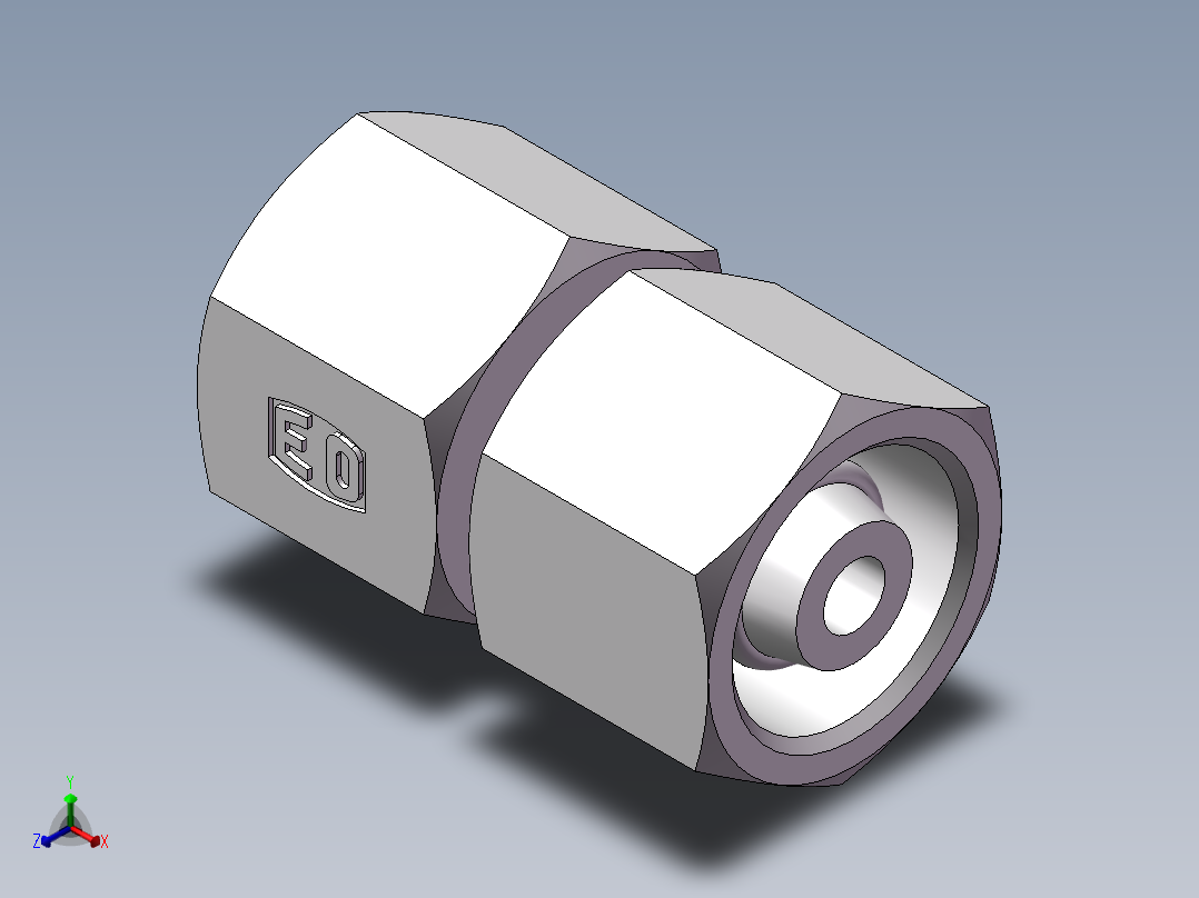 3C+3D 组合接头、3D-16正等轴测图