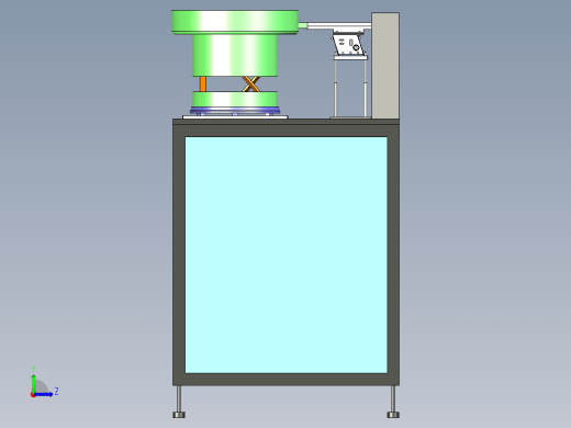 适配器插头自动化振动盘上料机左视缩略图