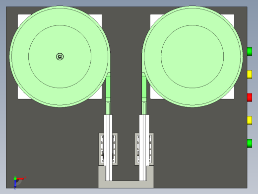 适配器插头自动化振动盘上料机俯视缩略图