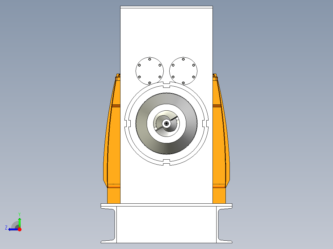 B3003542-真空压力机右视图