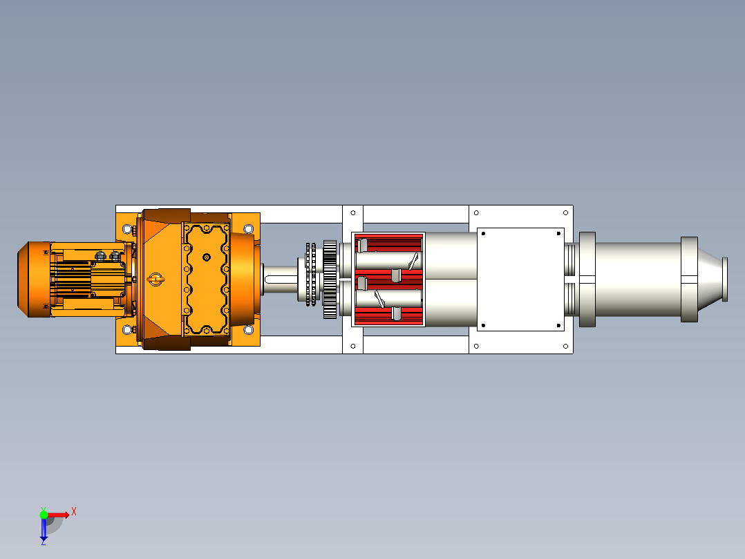 B3003542-真空压力机俯视图