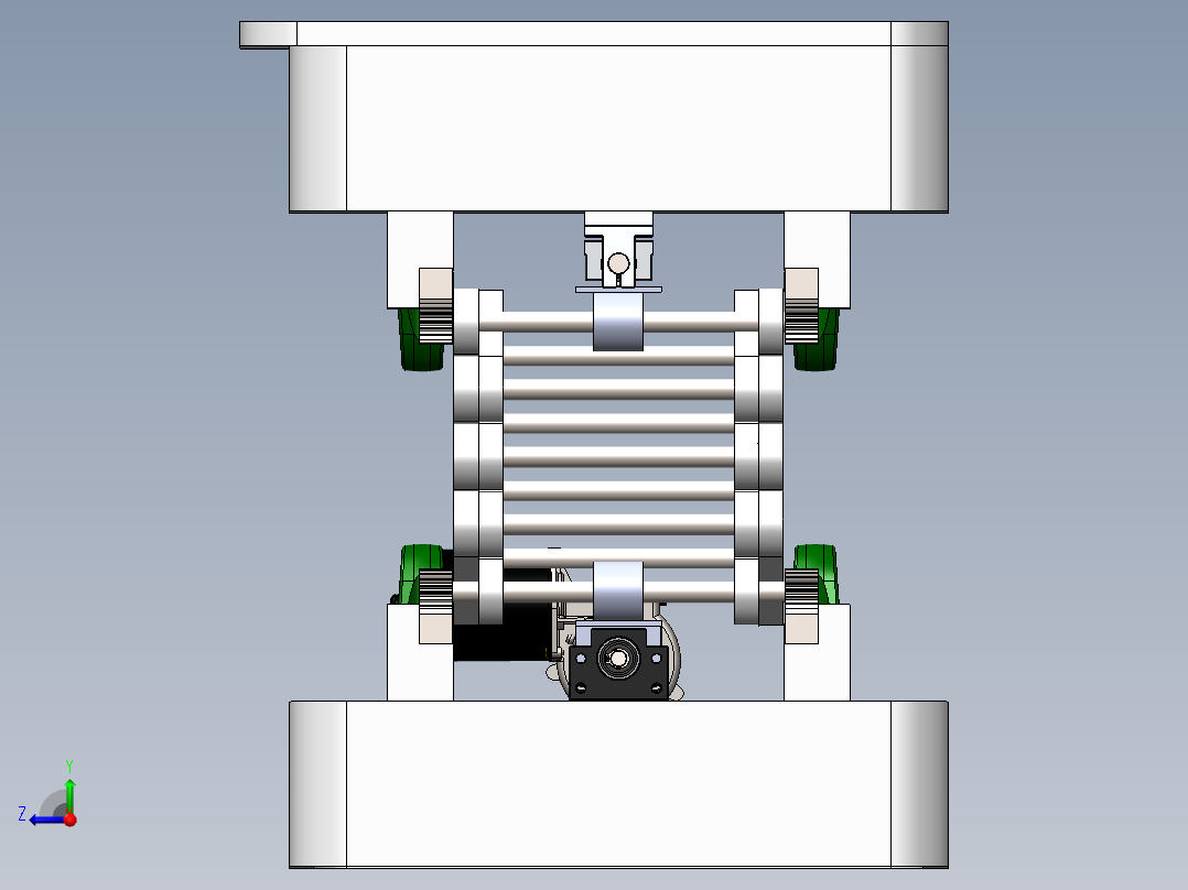 剪叉式升降机 、升降机(3)右视图