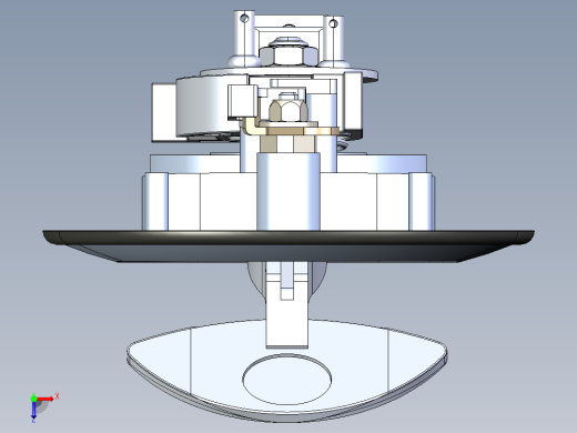 B2005117-鲸鱼尾锁 DTW140俯视缩略图