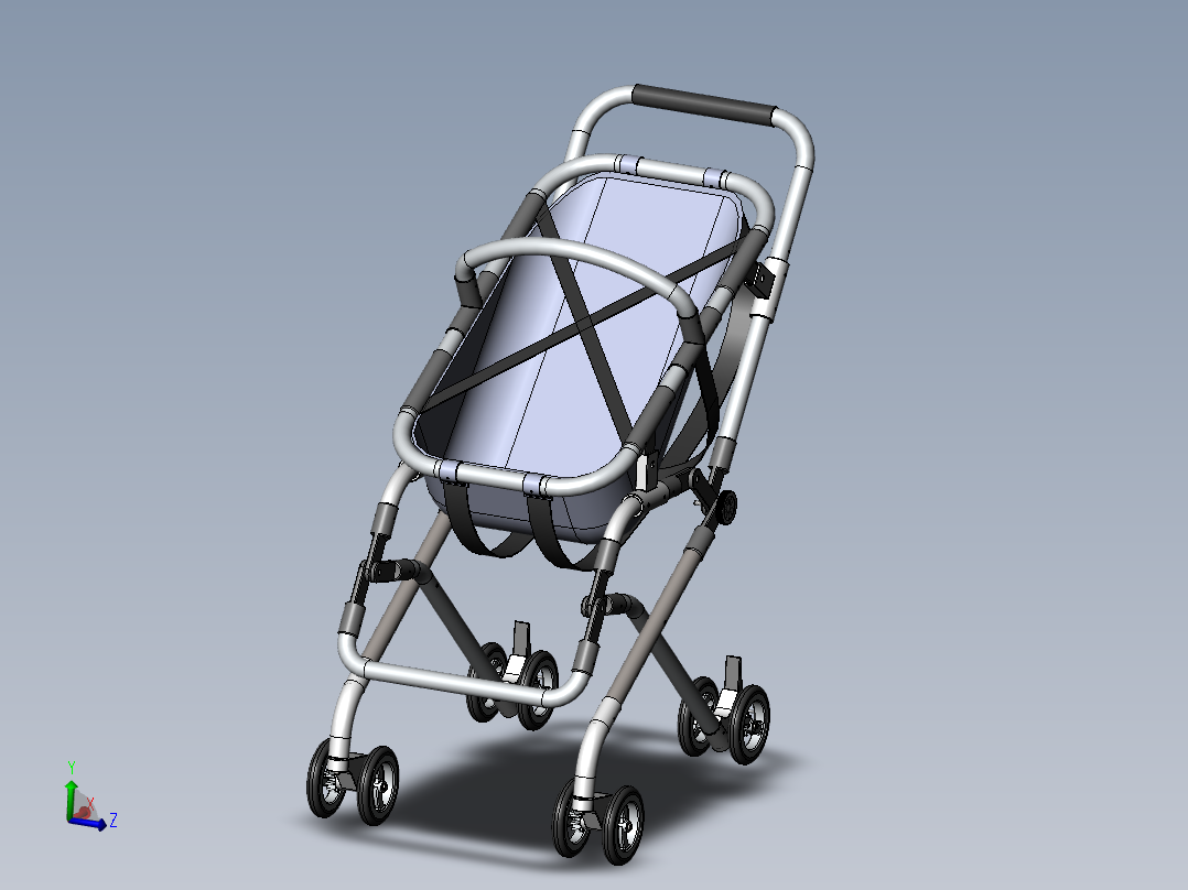 多功能婴儿护理车的设计1100