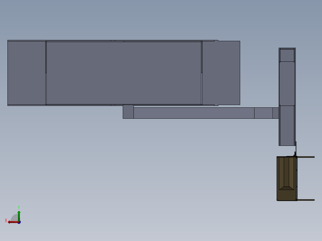 现代污水处理系统 - 全处理器modern-day-sewage-system-模型格式为 sw stp后视图